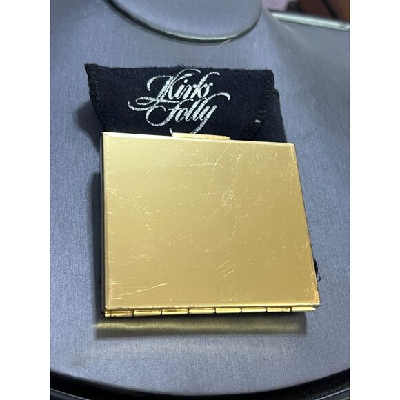 Vintage Kirks Folly Powder Compact and Lipstick Tube Holder With Mirror - Picture 4 of 7